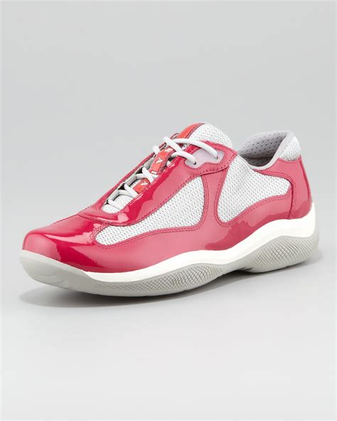 pink Prada sneakers for women